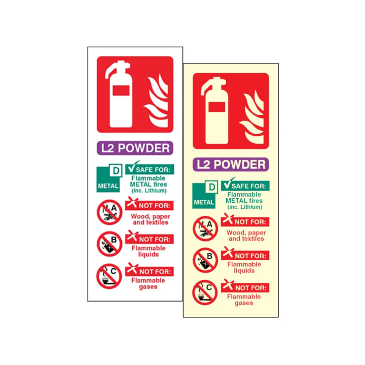 related product l2-powder-fire-extinguisher-sign