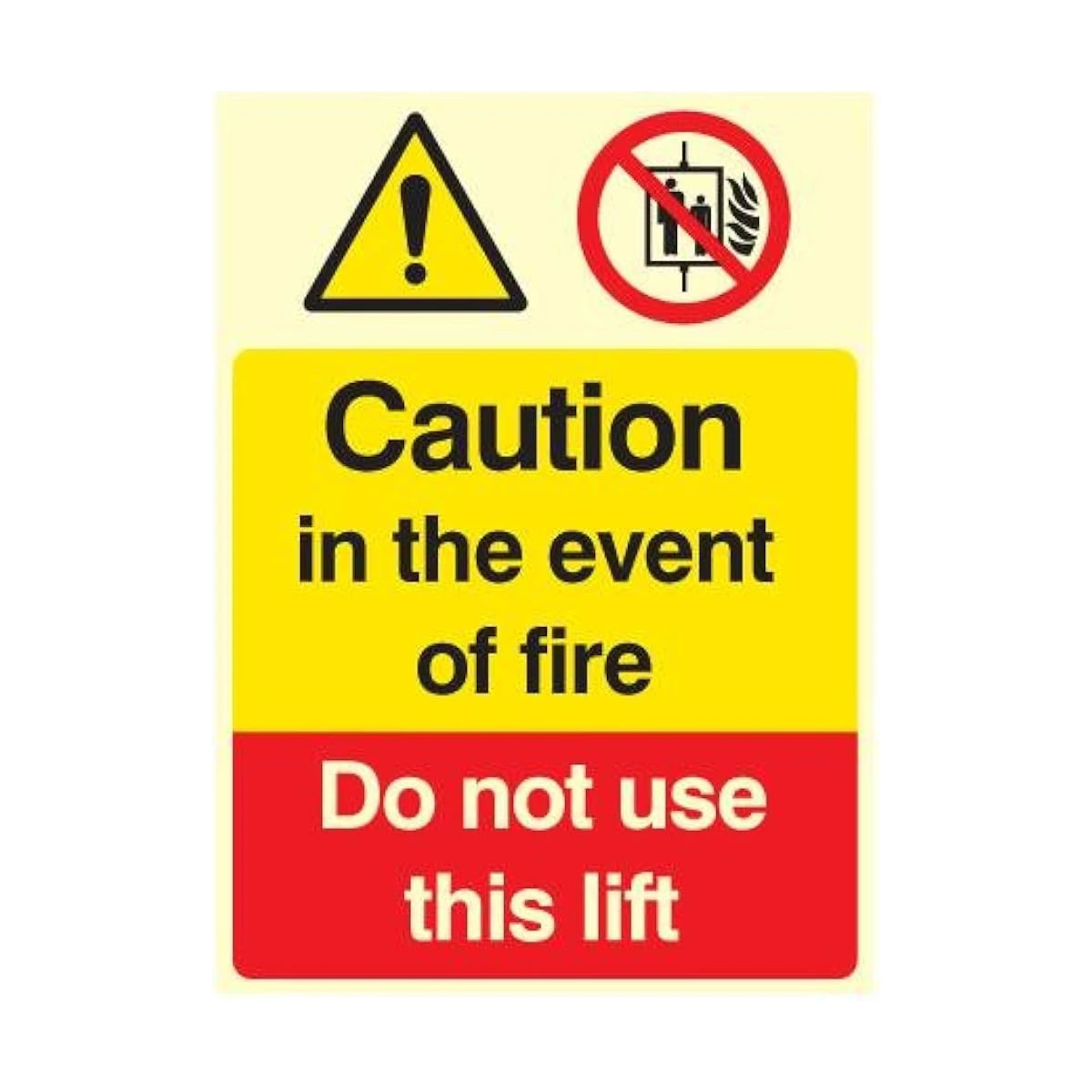 Do Not Use Lift Sign | Trade Fire | Tradefire