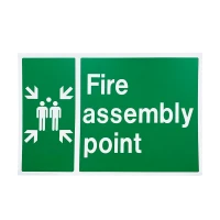 Fire Assembly Point Signs-cards