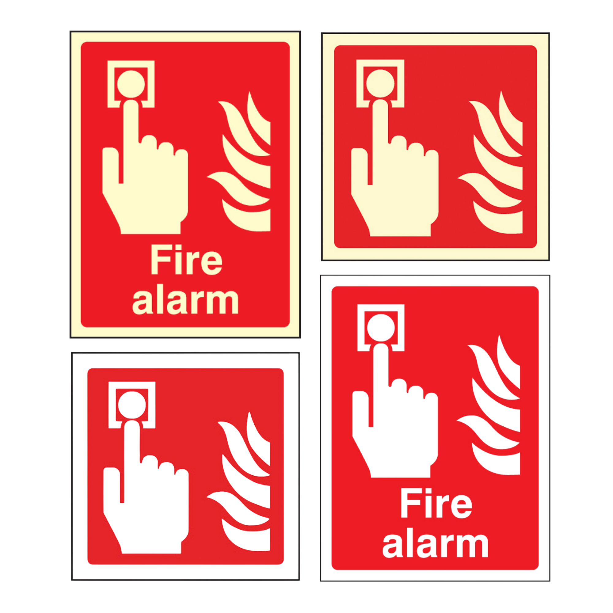 Fire Alarm Sign | Trade Fire | Tradefire